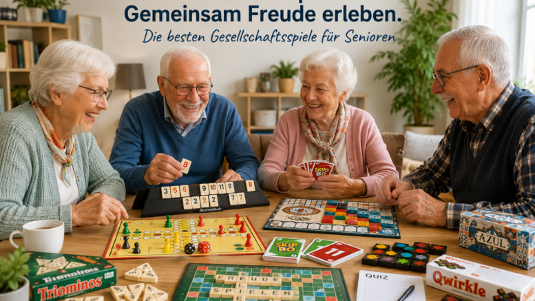 Was sind die besten Gesellschaftsspiele für Senioren?